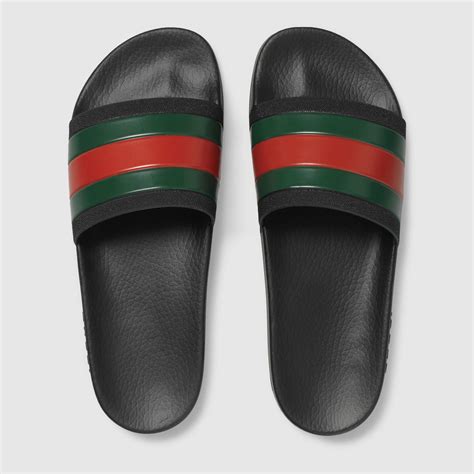 red gucci slides men|gucci slides nordstrom.